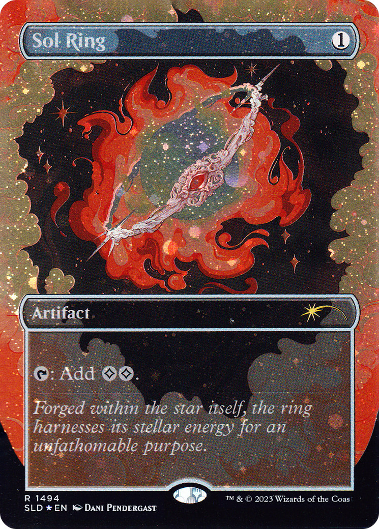 {R} Sol Ring (1494) (Galaxy Foil) [Secret Lair Drop Series][GXF SLD 1494]