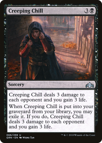 {C} Creeping Chill [Guilds of Ravnica][GRN 066]