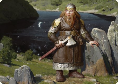 {A} Mirrormere Guardian Art Card [The Lord of the Rings: Tales of Middle-earth Art Series][ALTR 012]