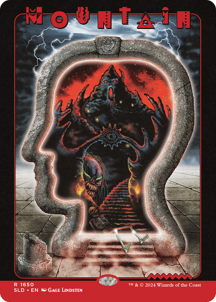 {B}[SLD 1650] Mountain (1650) [Secret Lair Drop Series]