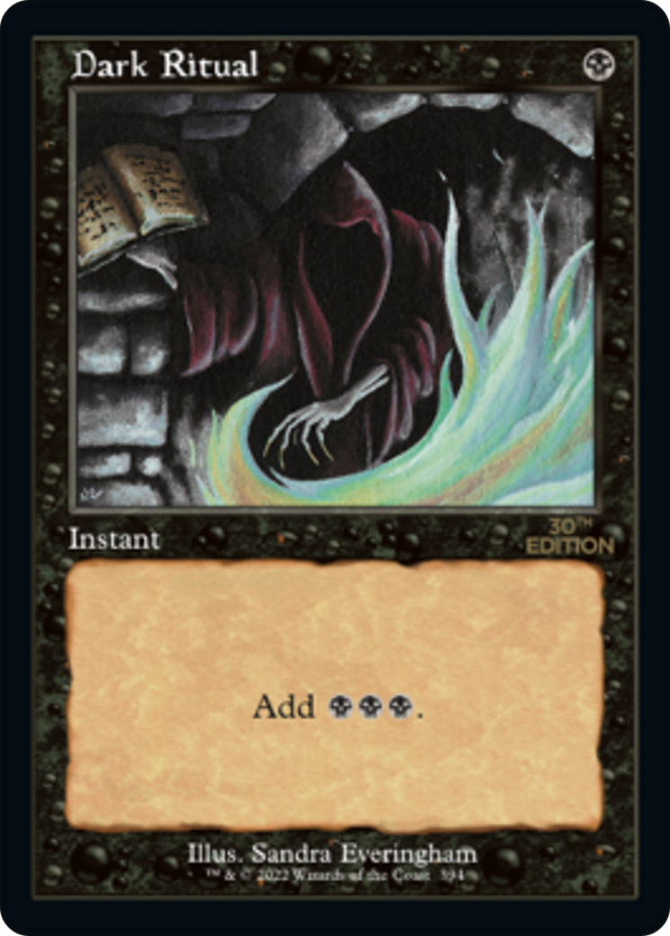 {C} Dark Ritual (Retro) [30th Anniversary Edition][30A 394]