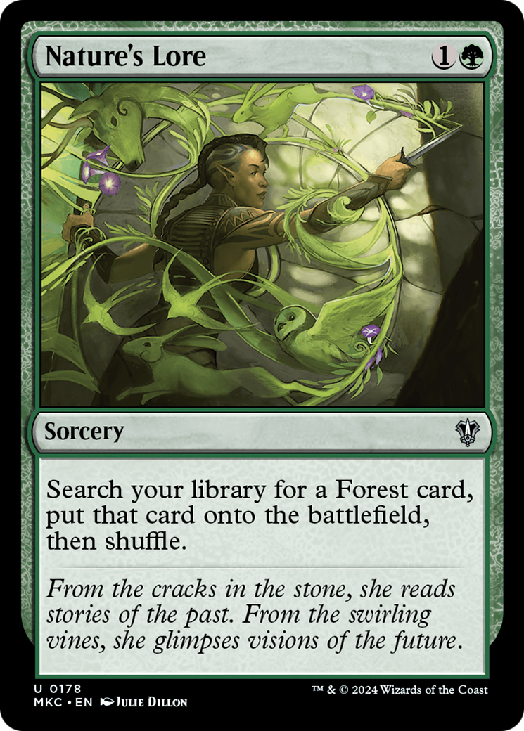 {C} Nature's Lore [Murders at Karlov Manor Commander][MKC 178]