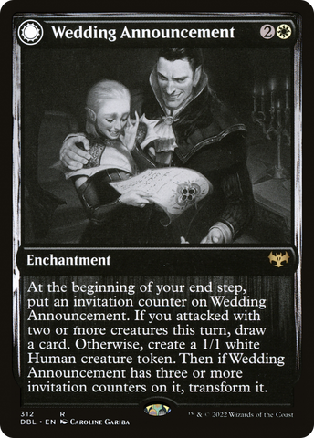{R} Wedding Announcement // Wedding Festivity [Innistrad: Double Feature][DBL 312]