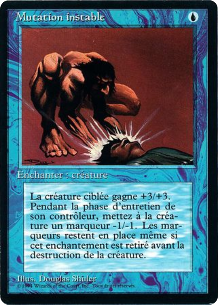 {F} Unstable Mutation [Foreign Black Border][FBB 3ED 086]