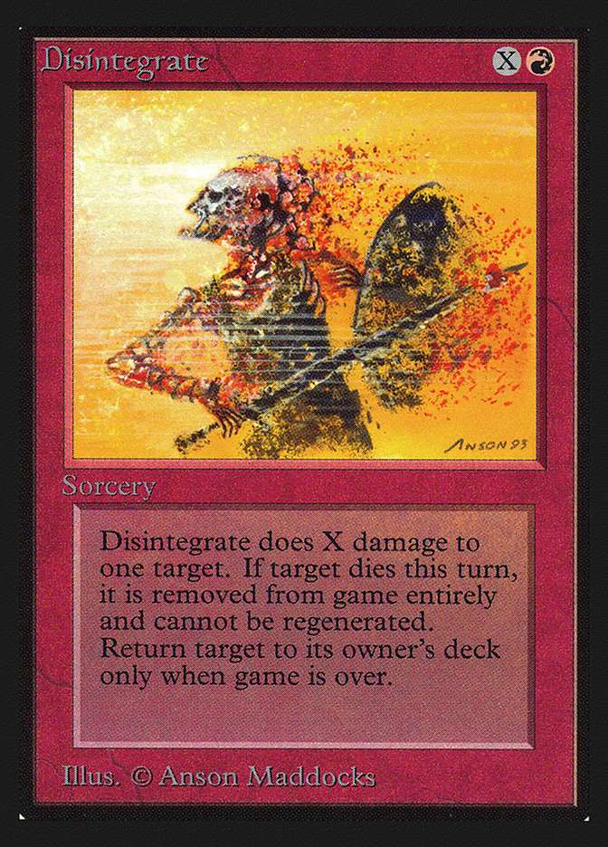 {C} Disintegrate [Collectorsâ Edition][GB CED 141]