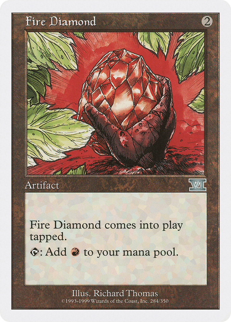 {C} Fire Diamond [Classic Sixth Edition][6ED 284]