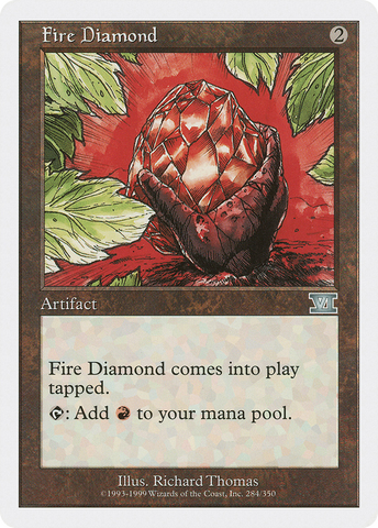 {C} Fire Diamond [Classic Sixth Edition][6ED 284]