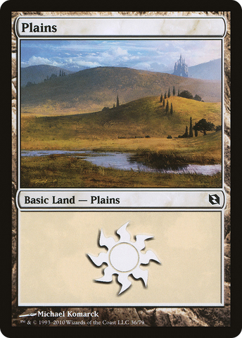 {B}[DDF 036] Plains (36) [Duel Decks: Elspeth vs. Tezzeret]