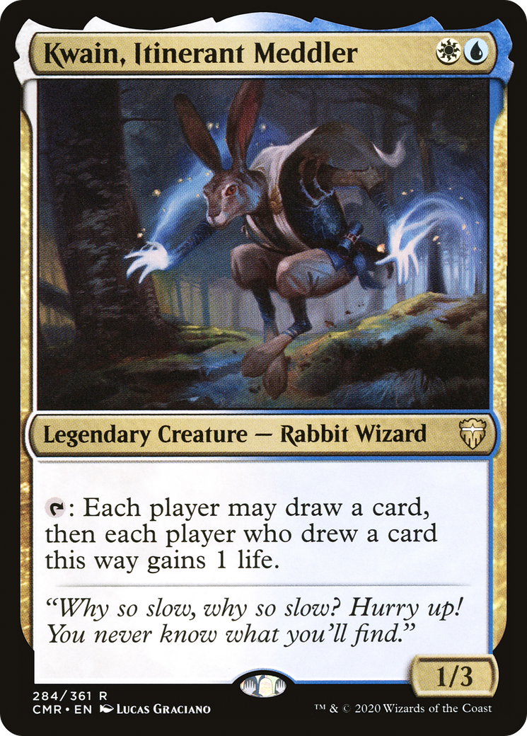 {R} Kwain, Itinerant Meddler [Commander Legends][CMR 284]