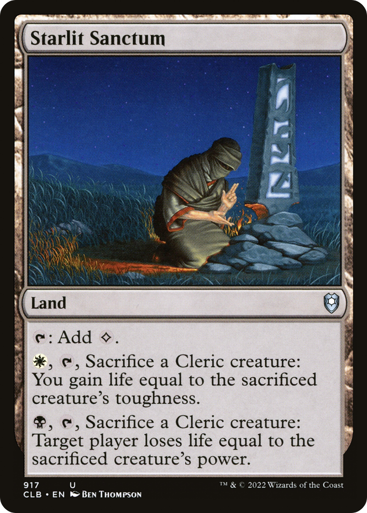 {C} Starlit Sanctum [Commander Legends: Battle for Baldur's Gate][CLB 917]