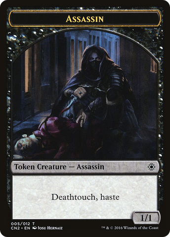{T} Assassin Token [Conspiracy: Take the Crown Tokens][TCN2 005]