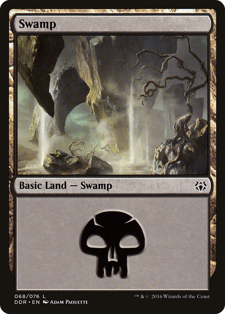 {B}[DDR 068] Swamp (68) [Duel Decks: Nissa vs. Ob Nixilis]