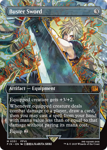 {@R} Buster Sword (Borderless) [FINAL FANTASY][FIN 351]