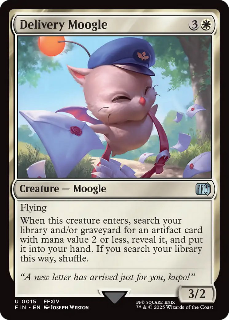 {@C} Delivery Moogle [FINAL FANTASY][FIN 015]