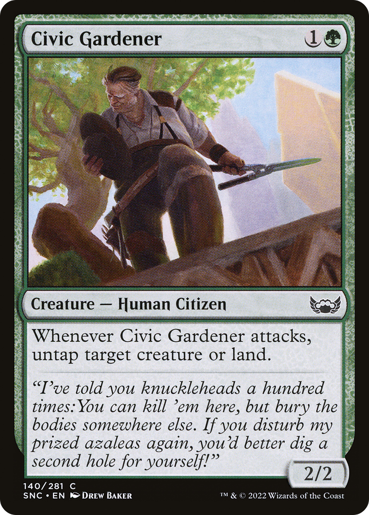 {C} Civic Gardener [Streets of New Capenna][SNC 140]
