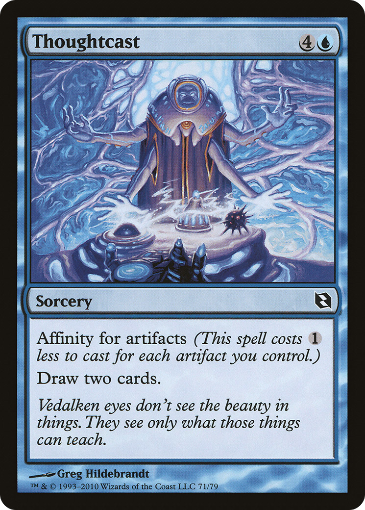 {C} Thoughtcast [Duel Decks: Elspeth vs. Tezzeret][DDF 071]