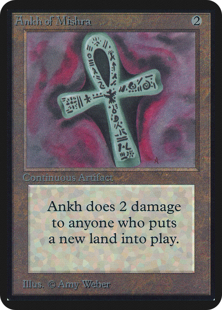 {R} Ankh of Mishra [Alpha Edition][LEA 230]