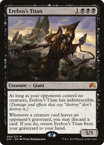 {R} Erebos's Titan [Magic Origins][ORI 094]