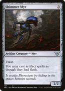 {C} Shimmer Myr [Kamigawa: Neon Dynasty Commander][NEC 157]