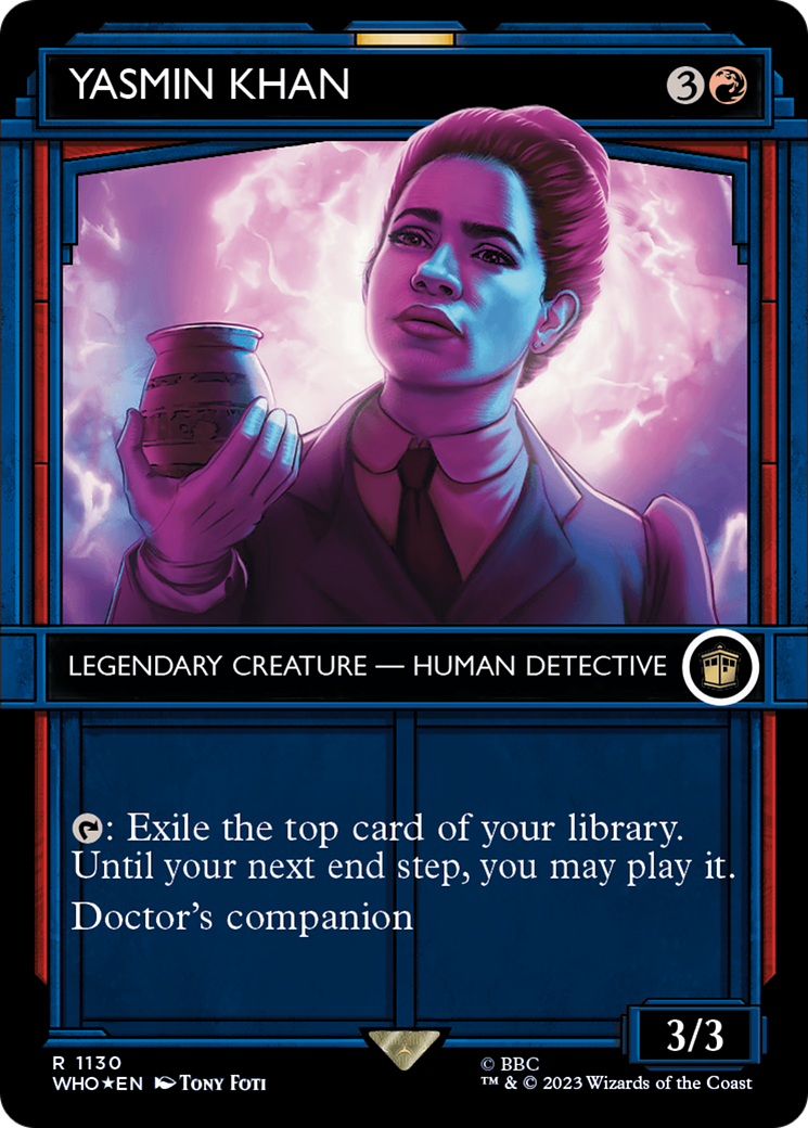 {R} Yasmin Khan (Showcase) (Surge Foil) [Doctor Who][WHO 1130]