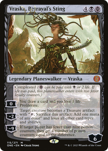 {R} Vraska, Betrayal's Sting [Phyrexia: All Will Be One][ONE 115]