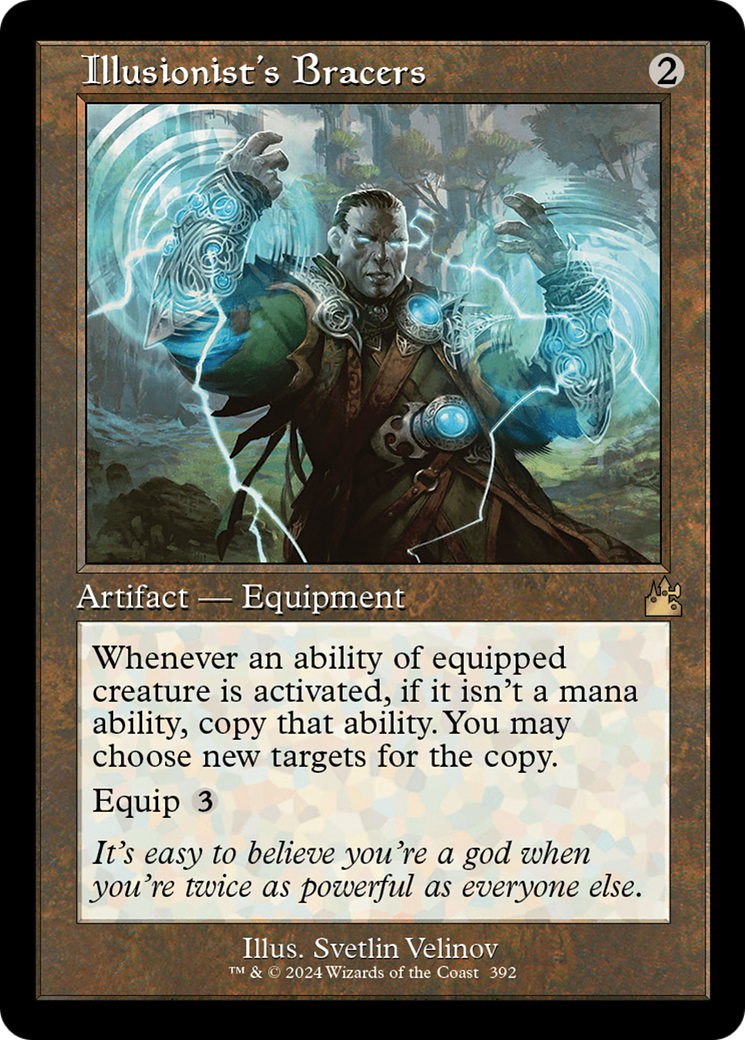 {R} Illusionist's Bracers (Retro Frame) [Ravnica Remastered][RVR 392]