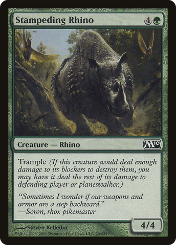 {C} Stampeding Rhino [Magic 2010][M10 204]