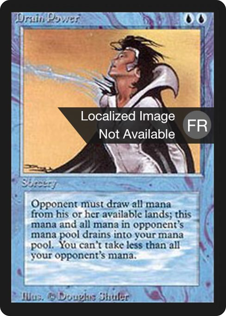 {F} Drain Power [Foreign Black Border][FBB 3ED 056]