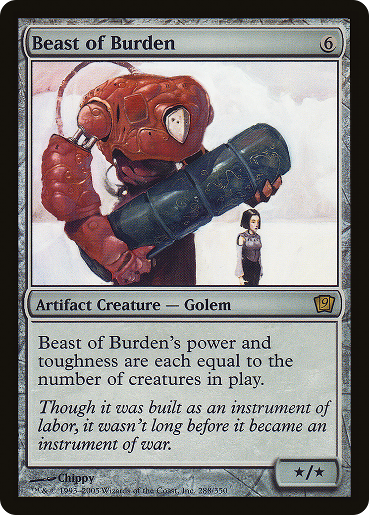 {R} Beast of Burden [Ninth Edition][9ED 288]