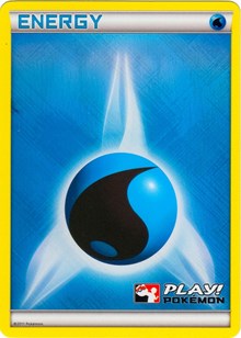 [BE] Water Energy (2011 Play Pokemon Promo) [League & Championship Cards]