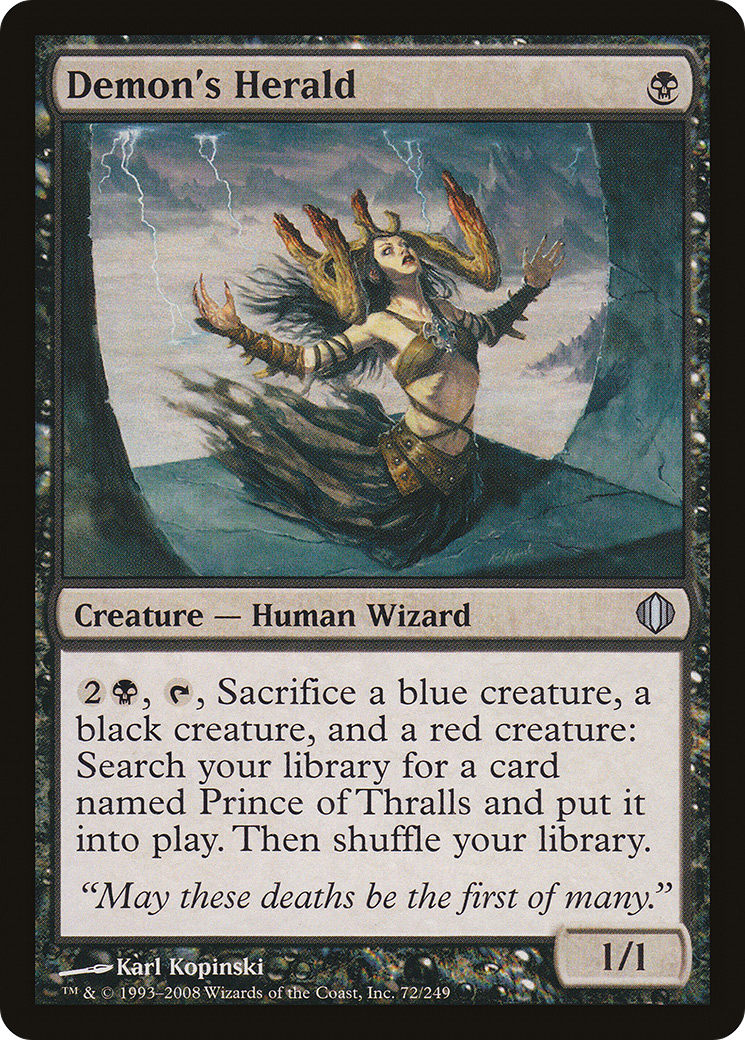 {C} Demon's Herald [Shards of Alara][ALA 072]