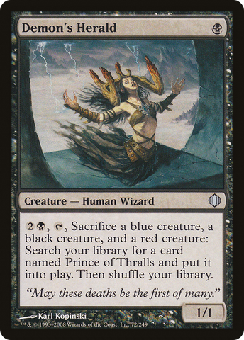 {C} Demon's Herald [Shards of Alara][ALA 072]