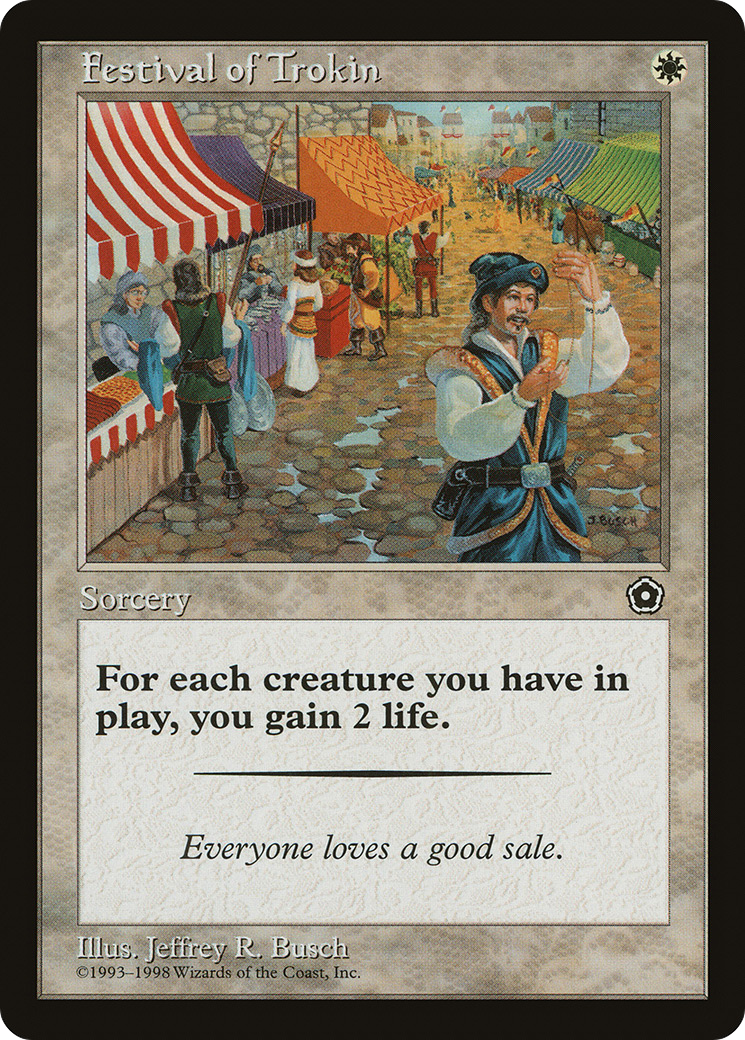 {C} Festival of Trokin [Portal Second Age][PO2 016]