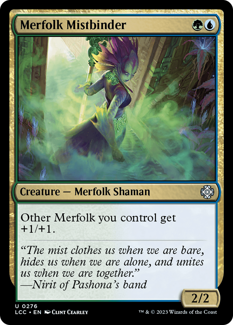 {C} Merfolk Mistbinder [The Lost Caverns of Ixalan Commander][LCC 276]
