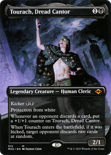 {R} Tourach, Dread Cantor (Borderless Alternate Art) [Modern Horizons 2][MH2 312]