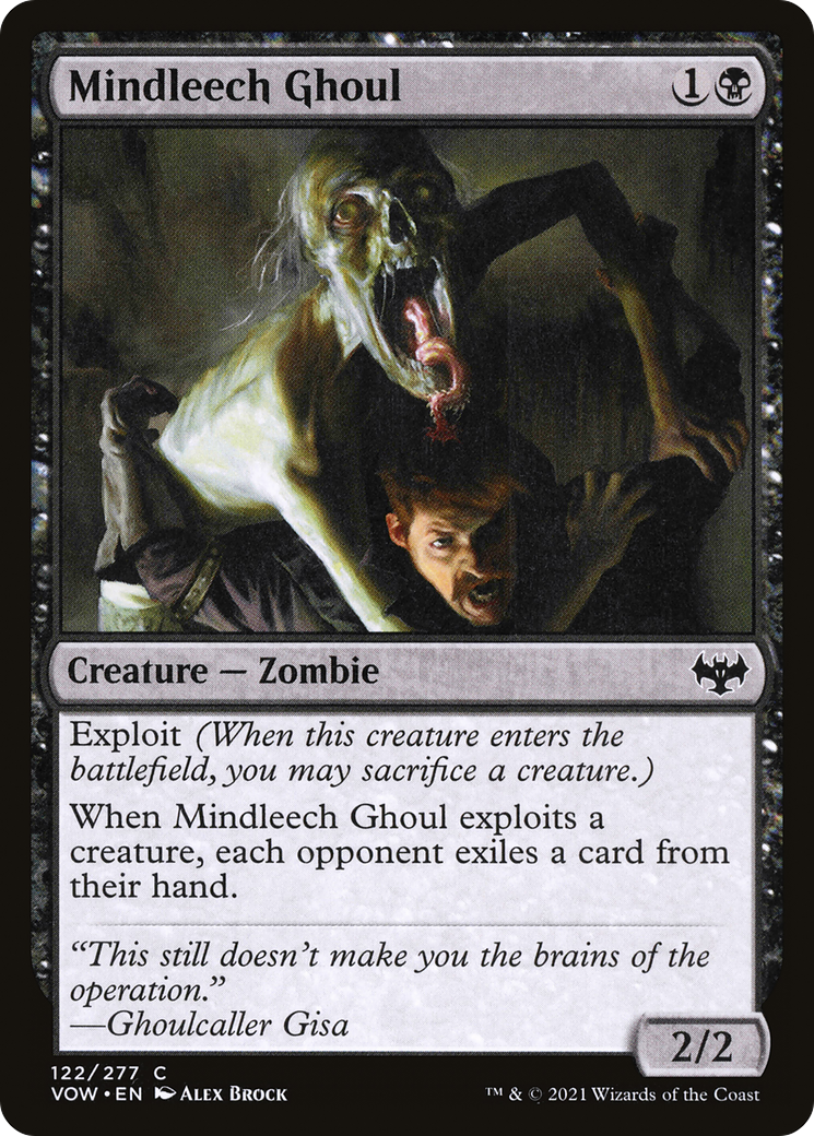 {C} Mindleech Ghoul [Innistrad: Crimson Vow][VOW 122]