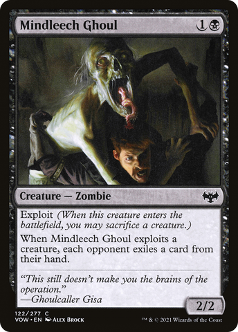 {C} Mindleech Ghoul [Innistrad: Crimson Vow][VOW 122]