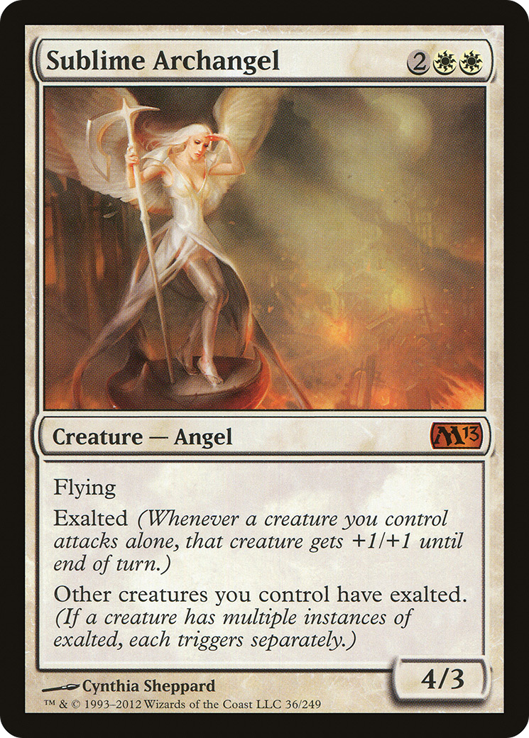 {R} Sublime Archangel [Magic 2013][M13 036] - Misty Mountain Games
