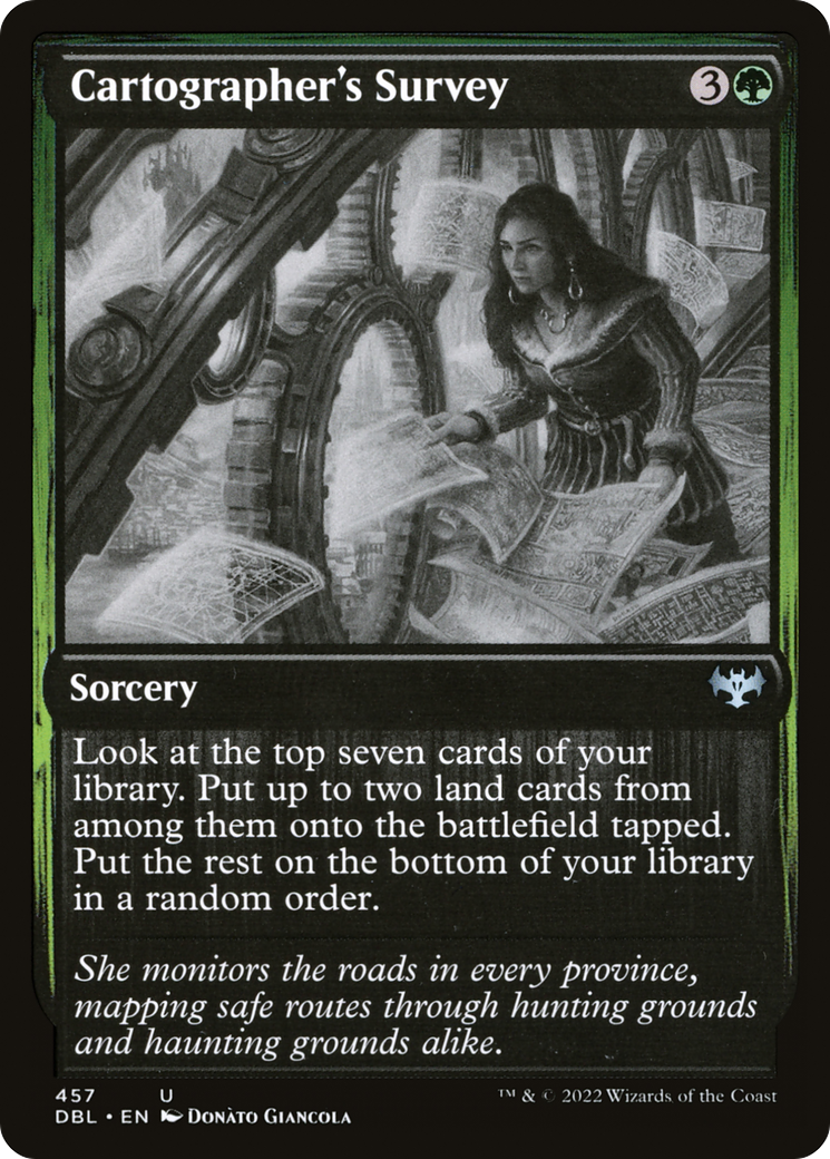 {C} Cartographer's Survey [Innistrad: Double Feature][DBL 457]