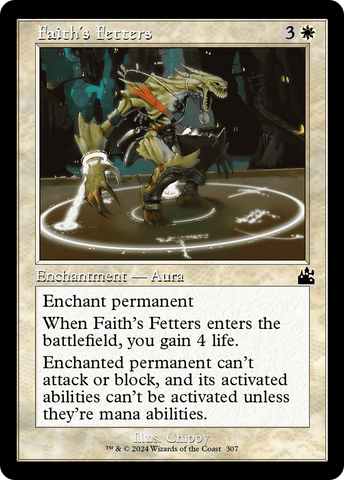 {C} Faith's Fetters (Retro Frame) [Ravnica Remastered][RVR 307]