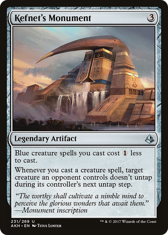 {C} Kefnet's Monument [Amonkhet][AKH 231]