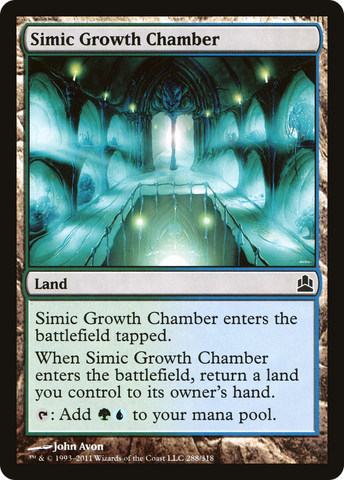 {C} Simic Growth Chamber [Commander 2011][CMD 288]