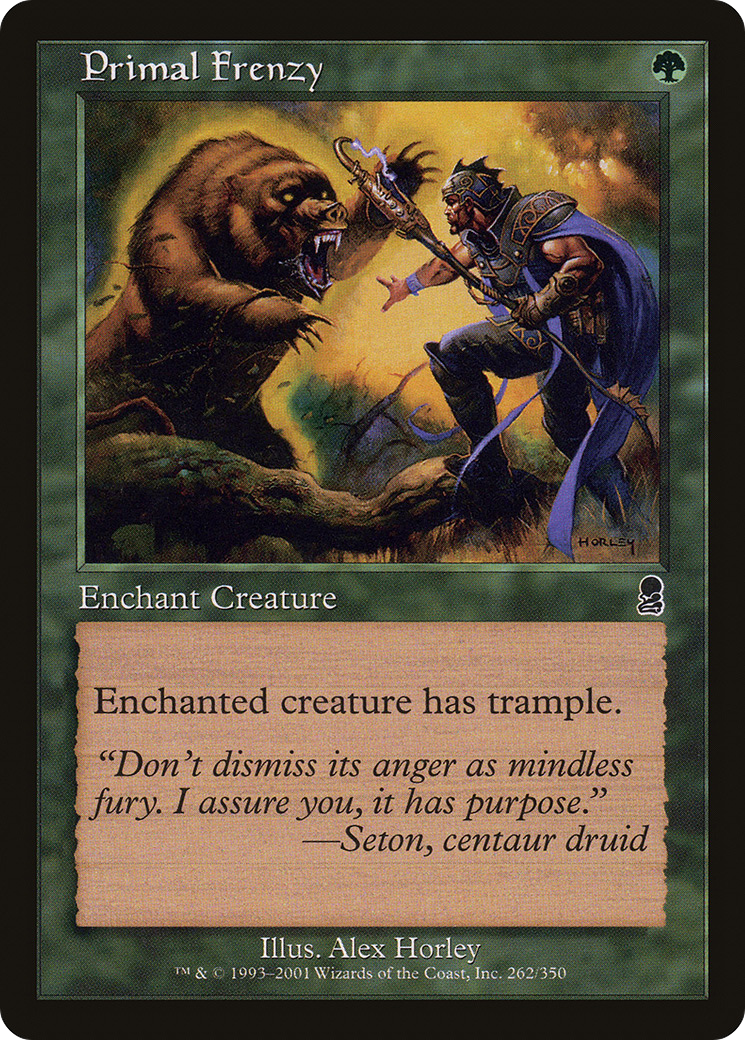 {C} Primal Frenzy [Odyssey][ODY 262]