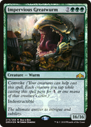 {R} Impervious Greatwurm (Buy-A-Box) [Guilds of Ravnica][GRN 273]