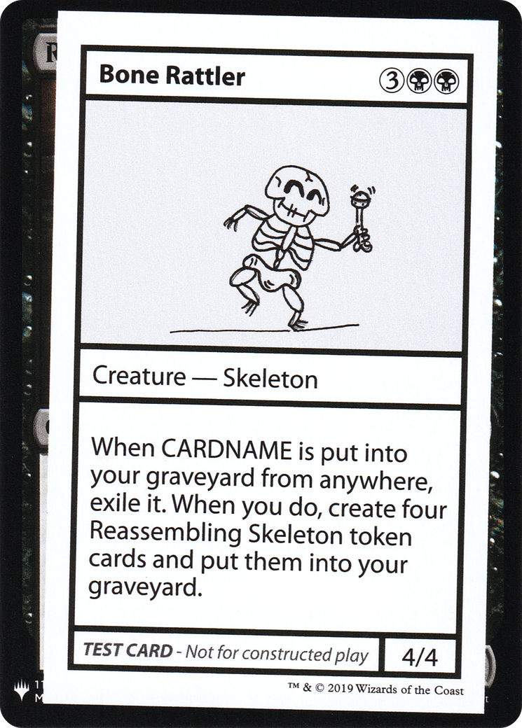{R} Bone Rattler [Mystery Booster Playtest Cards][CON CMB1 035]