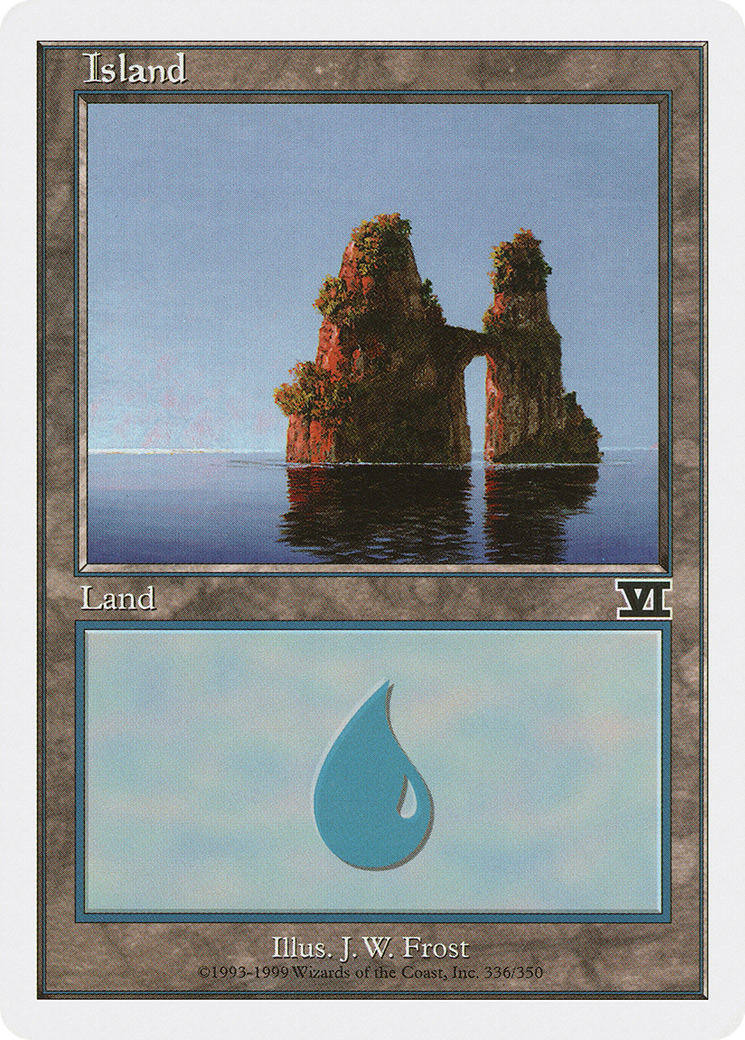 {B}[6ED 336] Island (336) [Classic Sixth Edition]