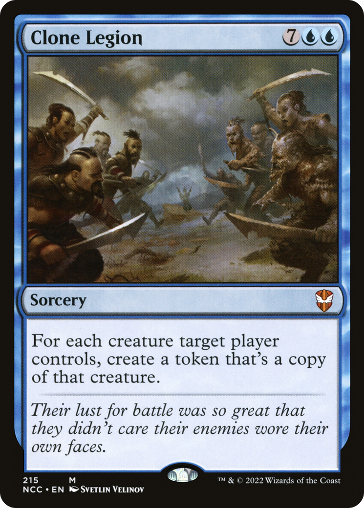 {R} Clone Legion [Streets of New Capenna Commander][NCC 215]