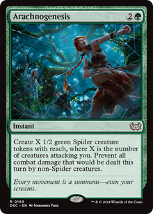 {R} Arachnogenesis [Duskmourn: House of Horror Commander][DSC 169]