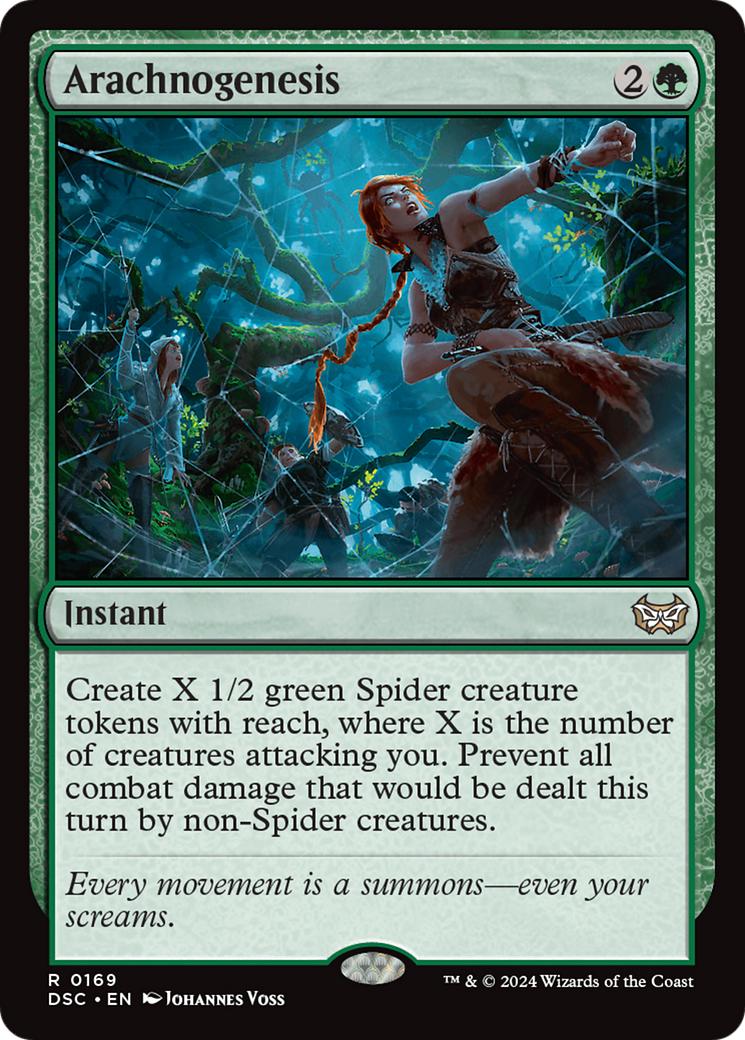 {R} Arachnogenesis [Duskmourn: House of Horror Commander][DSC 169]