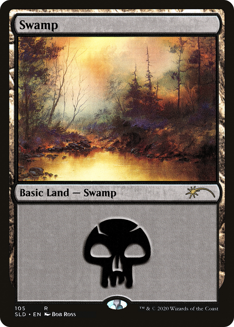 {B}[SLD 105] Swamp (105) [Secret Lair Drop Series]
